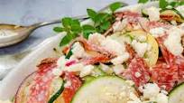Keto Squash Recipes - Fresh Summer Squash Antipasto Salad Keto Squash Recipes - Fresh Summer Squash Antipasto Salad