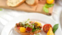 Lentil Bruschetta Lentil Bruschetta