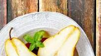 Healthy Poached Pears Healthy Poached Pears