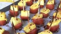 Kielbasa Pineapple Appetizer Skewers Kielbasa Pineapple Appetizer Skewers