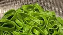 Fresh spinach vegan pasta Fresh spinach vegan pasta