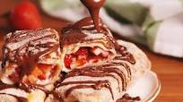 Strawberry Cheesecake Chimichangas Strawberry Cheesecake Chimichangas