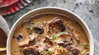 Slow-Cooker Mushroom Soup with Sherry Slow-Cooker Mushroom Soup with Sherry