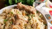 Crock Pot Pork and Sauerkraut Crock Pot Pork and Sauerkraut