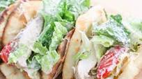 20-Minute Chicken Caesar Pita Pockets Recipe 20-Minute Chicken Caesar Pita Pockets Recipe