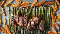 Sheet Pan BBQ Chipotle Pork Dinner Sheet Pan BBQ Chipotle Pork Dinner