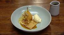 Earl Grey Poached Pears with Cardamom and Orange Ice Cream Earl Grey Poached Pears with Cardamom and Orange Ice Cream
