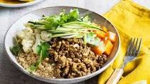 Middle Eastern Beef Mince Bowl Recipe Middle Eastern Beef Mince Bowl Recipe
