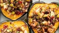 Wild Rice Stuffed Acorn Squash Wild Rice Stuffed Acorn Squash