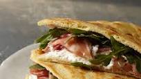 Piadina with Ricotta, Prosciutto and Arugula Piadina with Ricotta, Prosciutto and Arugula