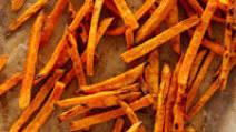 Crispy Baked Sweet Potato Fries Crispy Baked Sweet Potato Fries