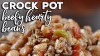 Crock Pot Beefy Hearty Beans Crock Pot Beefy Hearty Beans