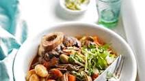 Braised Beef Shanks with Mushrooms and Olives Braised Beef Shanks with Mushrooms and Olives