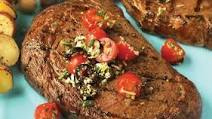 Ribeye Steaks with Tomato Tapenade Ribeye Steaks with Tomato Tapenade