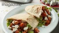 Greek mezze pitta pockets Greek mezze pitta pockets