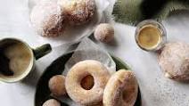 Air-Fried Cardamom Cream-Filled Doughnuts Air-Fried Cardamom Cream-Filled Doughnuts