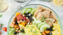 Lemony Loaded Greek Salad Lemony Loaded Greek Salad