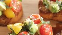 Tomato Avocado Bruschetta Tomato Avocado Bruschetta