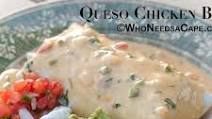 Queso Chicken Burritos Queso Chicken Burritos