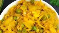Cabbage Potato Peas Curry Cabbage Potato Peas Curry