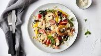 Mediterranean Orzo Salad with Shrimp Mediterranean Orzo Salad with Shrimp