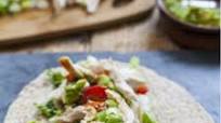 Avocado & Chicken Tortilla Wraps Avocado & Chicken Tortilla Wraps