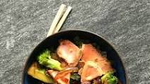 Salmon and Broccoli Stir Fry Salmon and Broccoli Stir Fry