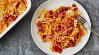 Creamy Enchilada Ravioli Casserole Creamy Enchilada Ravioli Casserole