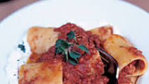 Rigatoni with Pork Ragù and Fresh Ricotta Rigatoni with Pork Ragù and Fresh Ricotta