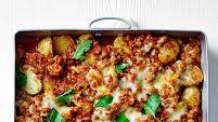 Turkey bolognese bake Turkey bolognese bake