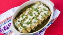 Potato and Roasted Poblano Enchiladas Potato and Roasted Poblano Enchiladas