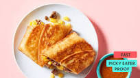Beef & Corn Chimichanga with Taco Sauce Beef & Corn Chimichanga with Taco Sauce