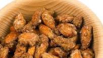 Almendras fritas con miel Almendras fritas con miel