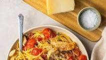 Cherry Tomato Pasta with Chicken Cherry Tomato Pasta with Chicken