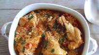 Stewed chicken with rice Stewed chicken with rice