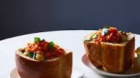 South African Bunny Chow With Butter Beans Curry South African Bunny Chow With Butter Beans Curry