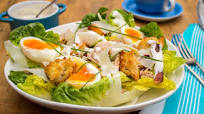 Tuna Caesar salad Tuna Caesar salad