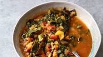Moroccan Red Lentil Soup with Chard Moroccan Red Lentil Soup with Chard