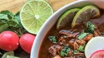 Pozole Rojo De Pollo (Red Pozole with Chicken) Pozole Rojo De Pollo (Red Pozole with Chicken)