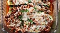 Stuffed Enchilada Zucchini Boats Stuffed Enchilada Zucchini Boats