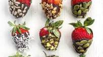 Fancy Chocolate-Dipped Strawberries Fancy Chocolate-Dipped Strawberries