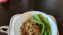 Taiwanese minced pork rice bowl Taiwanese minced pork rice bowl