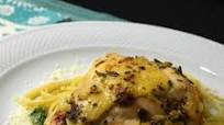 Oven Chicken and Linguini Oven Chicken and Linguini