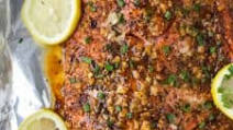 Honey Mustard Baked Salmon Honey Mustard Baked Salmon