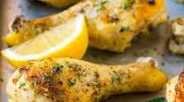 Baked Chicken Drumsticks with Garlic and Herbs Baked Chicken Drumsticks with Garlic and Herbs
