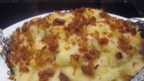 Bacon, Cheddar, Sour Cream and Chive, Twice Baked Potatoes Bacon, Cheddar, Sour Cream and Chive, Twice Baked Potatoes