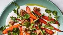 Freeform Chicken Meatballs With Roasted Carrots Freeform Chicken Meatballs With Roasted Carrots