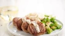 Oktoberfest Pork Medallions with smashed potatoes and roasted Brussels sprouts Oktoberfest Pork Medallions with smashed potatoes and roasted Brussels sprouts