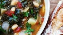 Vegetarian Kale Soup Vegetarian Kale Soup