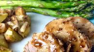 Garlic Parmesan Crusted Pork Tenderloin with Honey Dijon Glaze Garlic Parmesan Crusted Pork Tenderloin with Honey Dijon Glaze